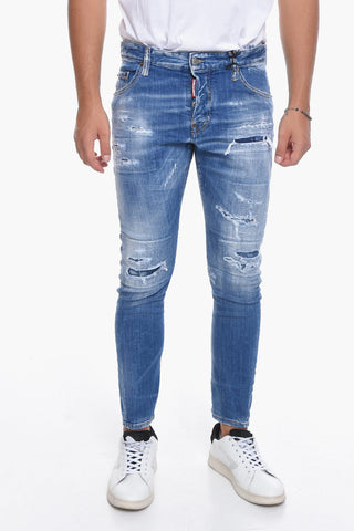 Distressed SEXY TWIST FIT Denims 17cm