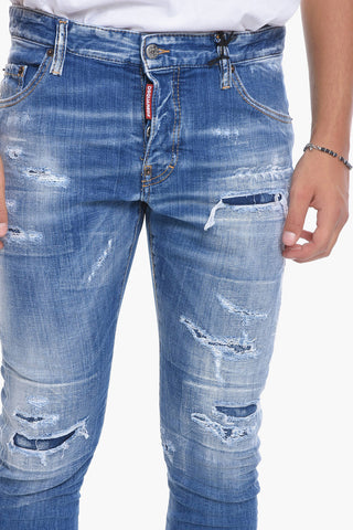 Distressed SEXY TWIST FIT Denims 17cm