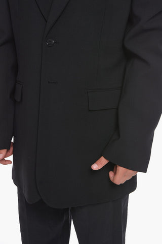 Blazer Monopetto in Lana Vergine