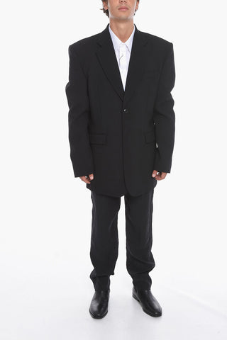 Blazer Monopetto in Lana Vergine