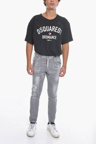 5 Pocket SKATER FIT Denims with Removable Detail 15cm