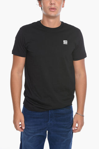 T-Shirt T-DIEGOS-K30 in Cotone a Tinta Unita