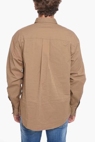 Long Sleeeved Shirt With Front Pockets