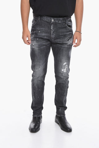 Dèlavè SEXY TWIST FIT Denims with Printed Logo 17cm