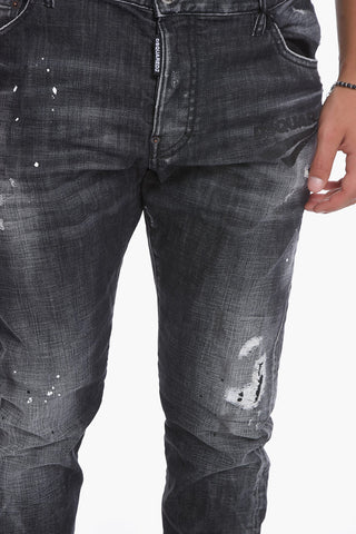 Dèlavè SEXY TWIST FIT Denims with Printed Logo 17cm