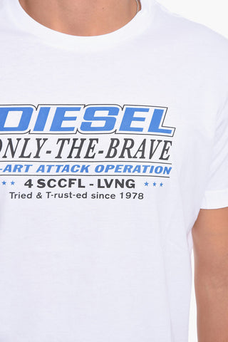 T-DIEGOS-K20 T-shirt with Lettering Print