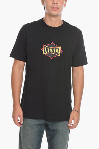 T-shirt Girocollo T-JUST-C13 con Logo Stampato