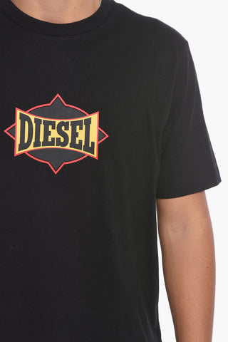 T-shirt Girocollo T-JUST-C13 con Logo Stampato