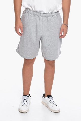 Fleeced Cotton UNISEX Shorts with Drawstring Waist