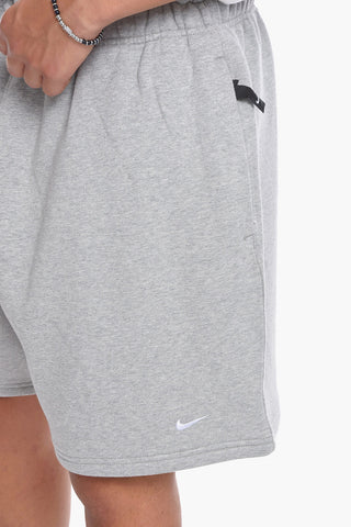 Fleeced Cotton UNISEX Shorts with Drawstring Waist