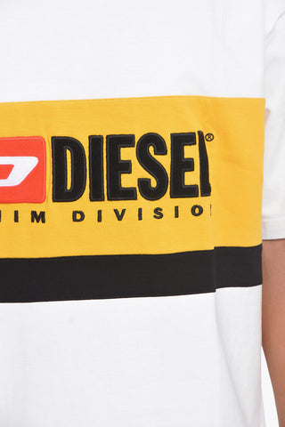 T-STREAP-DIVISION T-shirt with Embroidered Logo