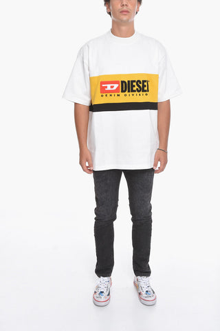 T-STREAP-DIVISION T-shirt with Embroidered Logo
