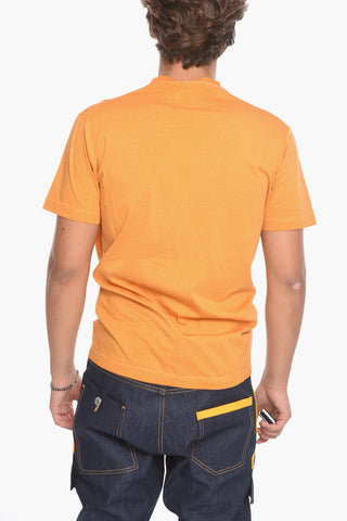 Printed Short Sleeved Crewneck T-Shirt
