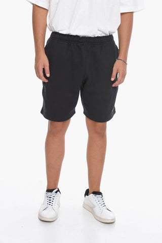 Fleeced Cotton UNISEX Shorts with Drawstring Waist