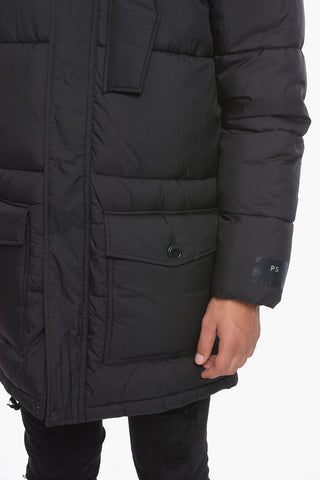 Parka Imbottito con Cappuccio