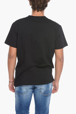 Printed Short Sleeved Crewneck T-Shirt