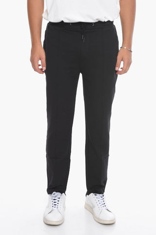 CC COLLECTION Joggers in Cotone Stretch ROMAO con Coulisse