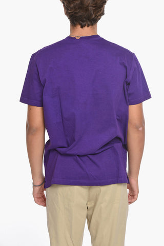 Printed Short Sleeved Crewneck T-Shirt