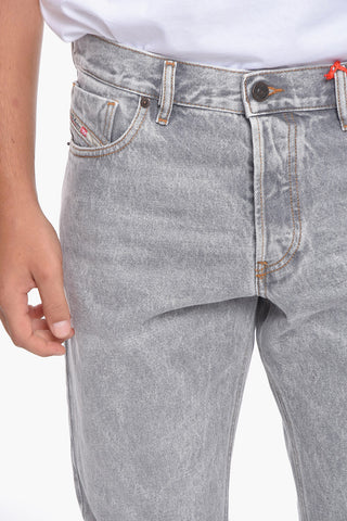 Straight-Leg Jeans D-SARK with Logo Patch