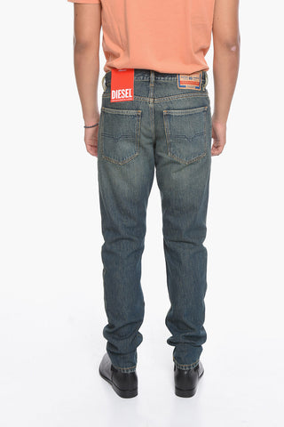 Straight-leg D-SARK Denims with Vintage Effect 18cm 