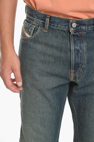 Straight-leg D-SARK Denims with Vintage Effect 18cm 