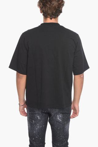 Crewneck Short Sleeved T-Shirt With Printed Logo