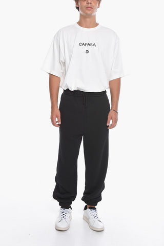 Joggers in Cotone con Toppa