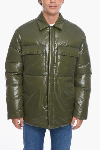 Hidden Zip RECYCLED Saharan Down Jacket