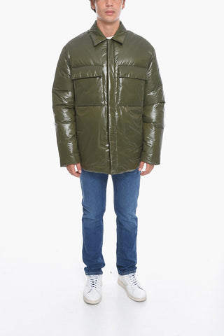 Hidden Zip RECYCLED Saharan Down Jacket