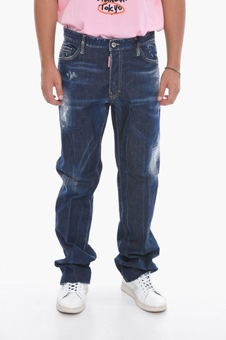 Raw Cut-edged ROADIE FIT Denims 23cm