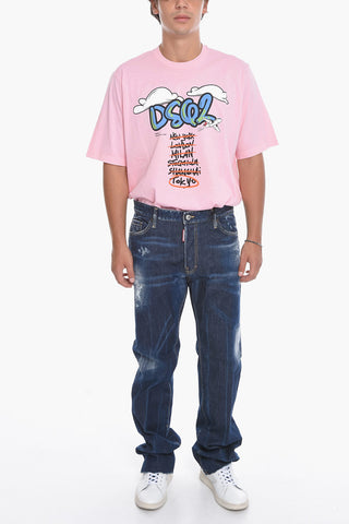 Raw Cut-edged ROADIE FIT Denims 23cm