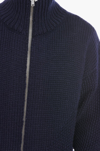 Wool ILARIA Pullover with Zip Fastening