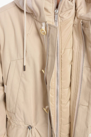 Oversized LA PARKA COZI Parka with Removable Quilted Lining