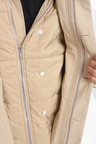 Oversized LA PARKA COZI Parka with Removable Quilted Lining