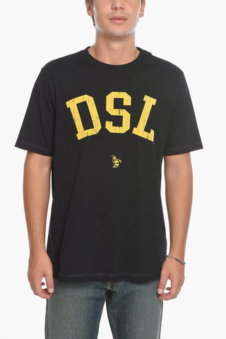 T-JUST Crewneck T-shirt with Logo Print