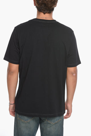T-JUST Crewneck T-shirt with Logo Print