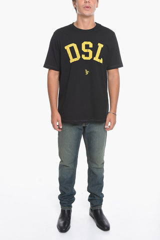 T-JUST Crewneck T-shirt with Logo Print