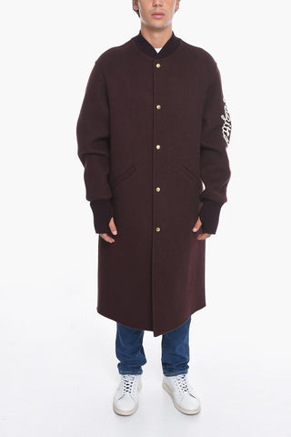 Cappotto in Misto Lana SAGITTARIUS con Ricami