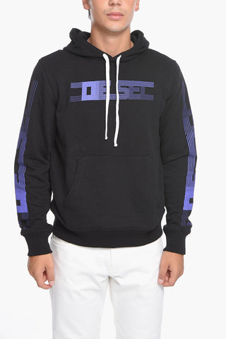 S-GINN Hoodie Sweatshirt with Logo Print