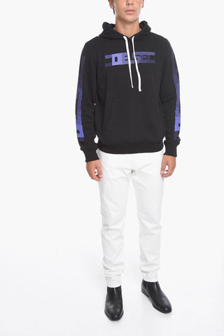 S-GINN Hoodie Sweatshirt with Logo Print
