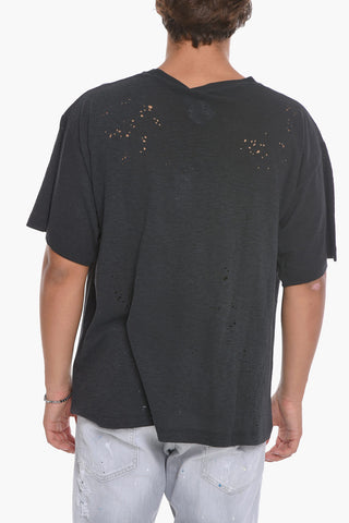Crewneck Short Sleeved T-Shirt With Printed Logo