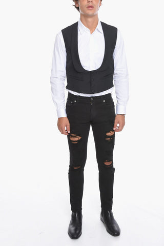 LOVE PARADE Shawl Lapel Vest