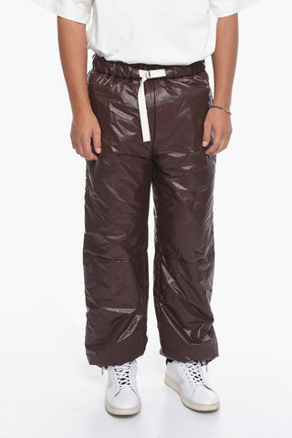 Side Zipped RECYCLED Padded Pants