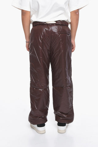 Side Zipped RECYCLED Padded Pants