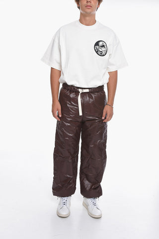 Side Zipped RECYCLED Padded Pants