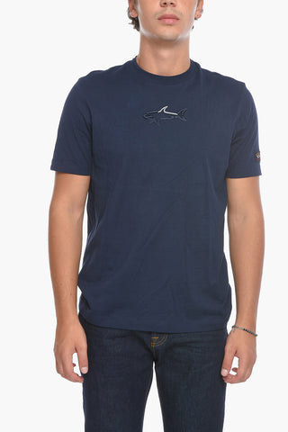 Crew-Neck T-shirt with Embroidery