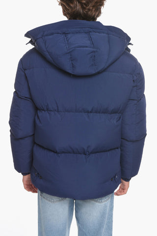 Down Jacket W-ROLF-NW UNISEX with Removable Hood
