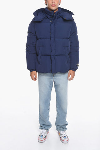 Down Jacket W-ROLF-NW UNISEX with Removable Hood
