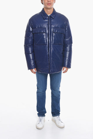 Hidden Zip RECYCLED Saharan Down Jacket