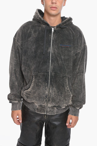 SUMMER ZIP Hoodie Sweatshirt with Embroidered Logo